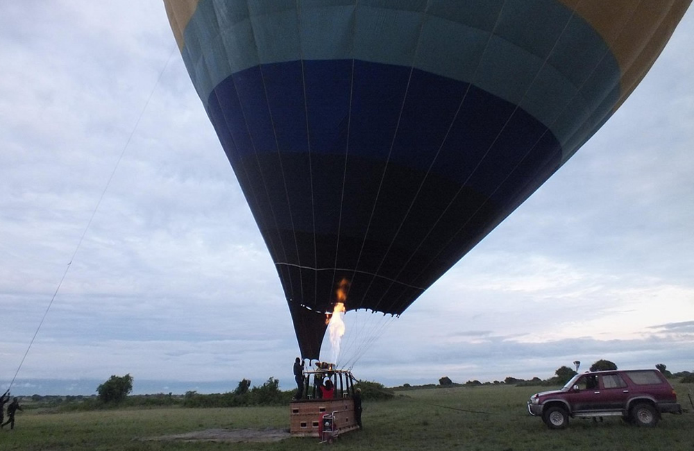 Balloon Safari in Uganda