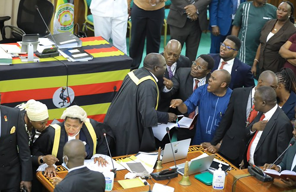 Uganda Parliamentary Seating